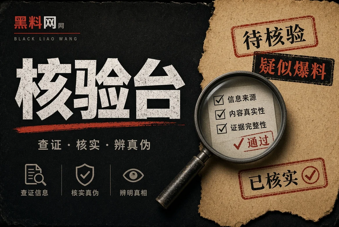 对证台核验记录